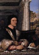 Sebastiano del Piombo Retrato de Ferry Carondelet con sus secretarios oil painting reproduction